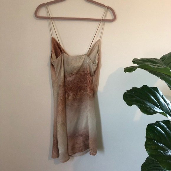 NEW ✨ Lioness Urban Outfitters Don't Be Jealous Slip Dress Python Small - Picture 8 of 11